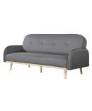 Sofá Cama Moderno y Elegante en Tejido Gris - Ideal para Espacios Pequeños
