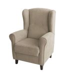 Butaca Orejera Moderna con Sistema de Balanceo por Muelles