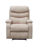 Sillón Eléctrico de Suede Antimanchas con Conector USB - 104x78x75 cm