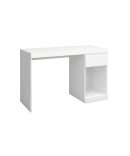 Escritorio Blanco Mate con 1 Cajón