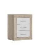 Mesita Moderna en Cambrian-Blanco - 60x50x35 cm