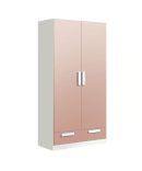 Armario Juvenil de 2 Puertas y 1 Cajón