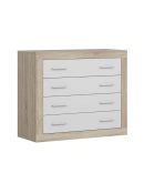 Cómoda Moderna Cambrian-Blanco