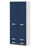 Armario Juvenil 2 Puertas 2 Cajones