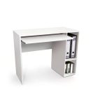 Mesa Escritorio con Bandeja Extraíble y Dos Huecos Laterales