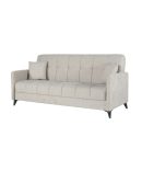 Sofá Cama de 3 Plazas con Arcón y Cama Extensible