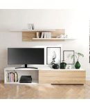 Composición Modular para Salón Moderno Extensible Blanco-Cambrian