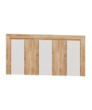 Cabecero de Cama Roble/Blanco