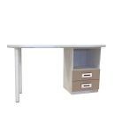 Mesa Escritorio con Mesita de Dos Cajones
