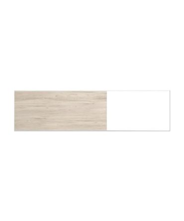 Cabezal para cama de 135/150 cm - Blanco Mate/Sáhara - Melamina