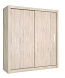 Armario Ropero con Puertas Correderas y División Central