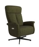 Butaca Relax Eléctrica 2 Motores con Giro 270°, USB y Tapizado Moderno – Perla, Verde o Gris