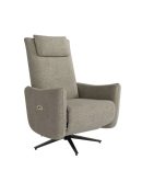 Butaca Relax Eléctrica 1 Motor con Giro 360°, USB y Tapizado Moderno